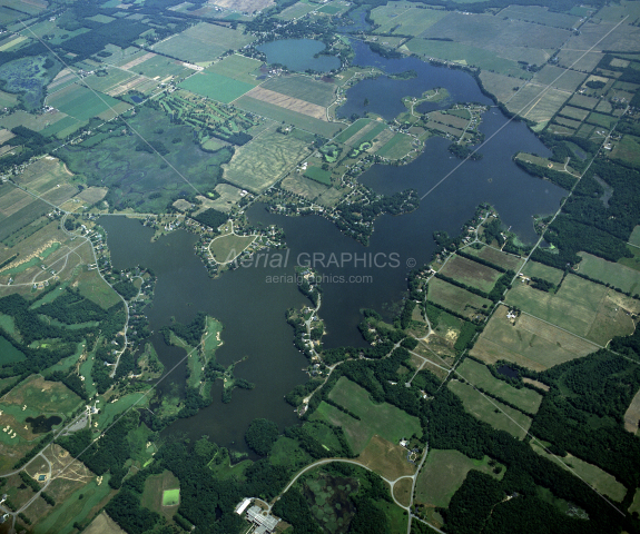 Ten Mile Lake in Livingston County, Michigan